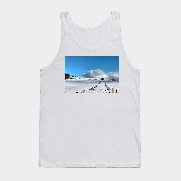 Rolling clouds in the peak district Tank Top by avrilharris